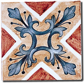 Carrelage - Décoration - Les médiévales- Fresque - Tableau - Faïence de Provence à Salernes
