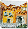 Carrelage - Décoration - Le Vieux Village - Design - Faïence de Provence à Salernes