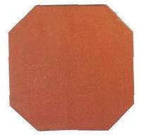 Carrelages - Sols - Octogone 20 x 20 avec cabochon terre cuite ou cabochon émaillé - Terrasse - Dalles - Terre Cuite de Provence à Salernes -
